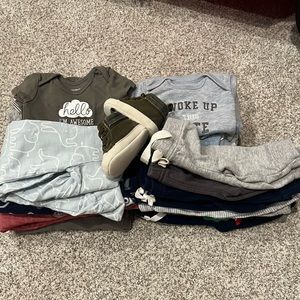 NEWBORN BABY BOY BUNDLE